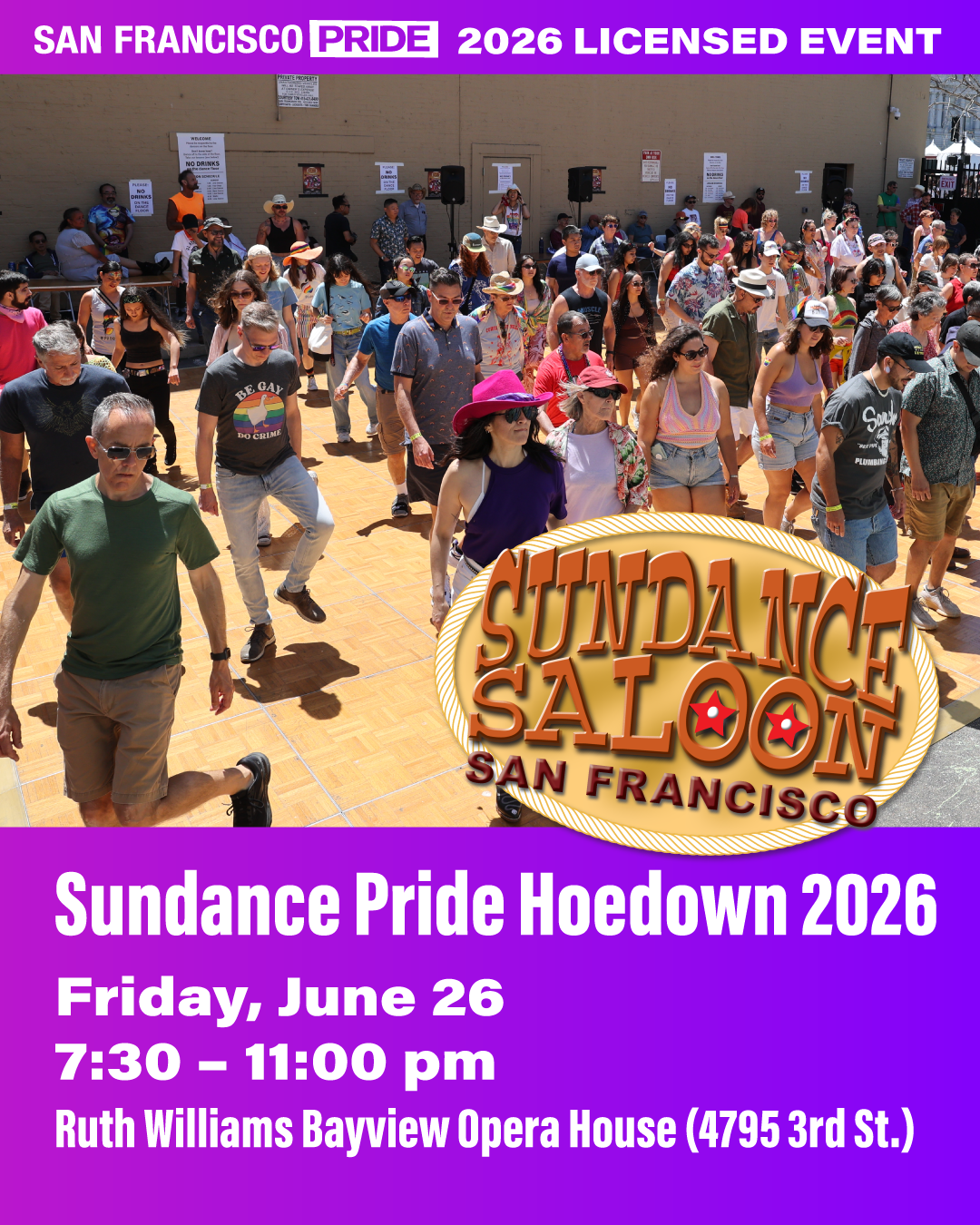 Sundance Pride Hoedown 2026