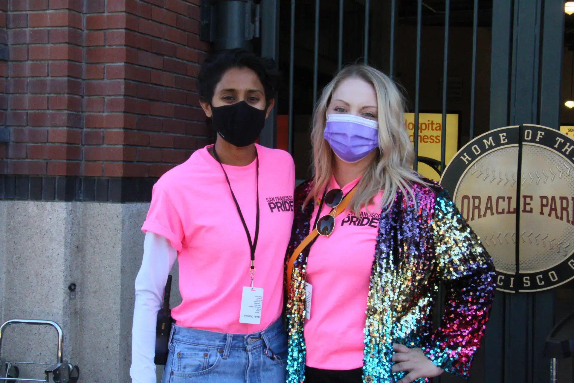 Pride Celebration at Oracle Park